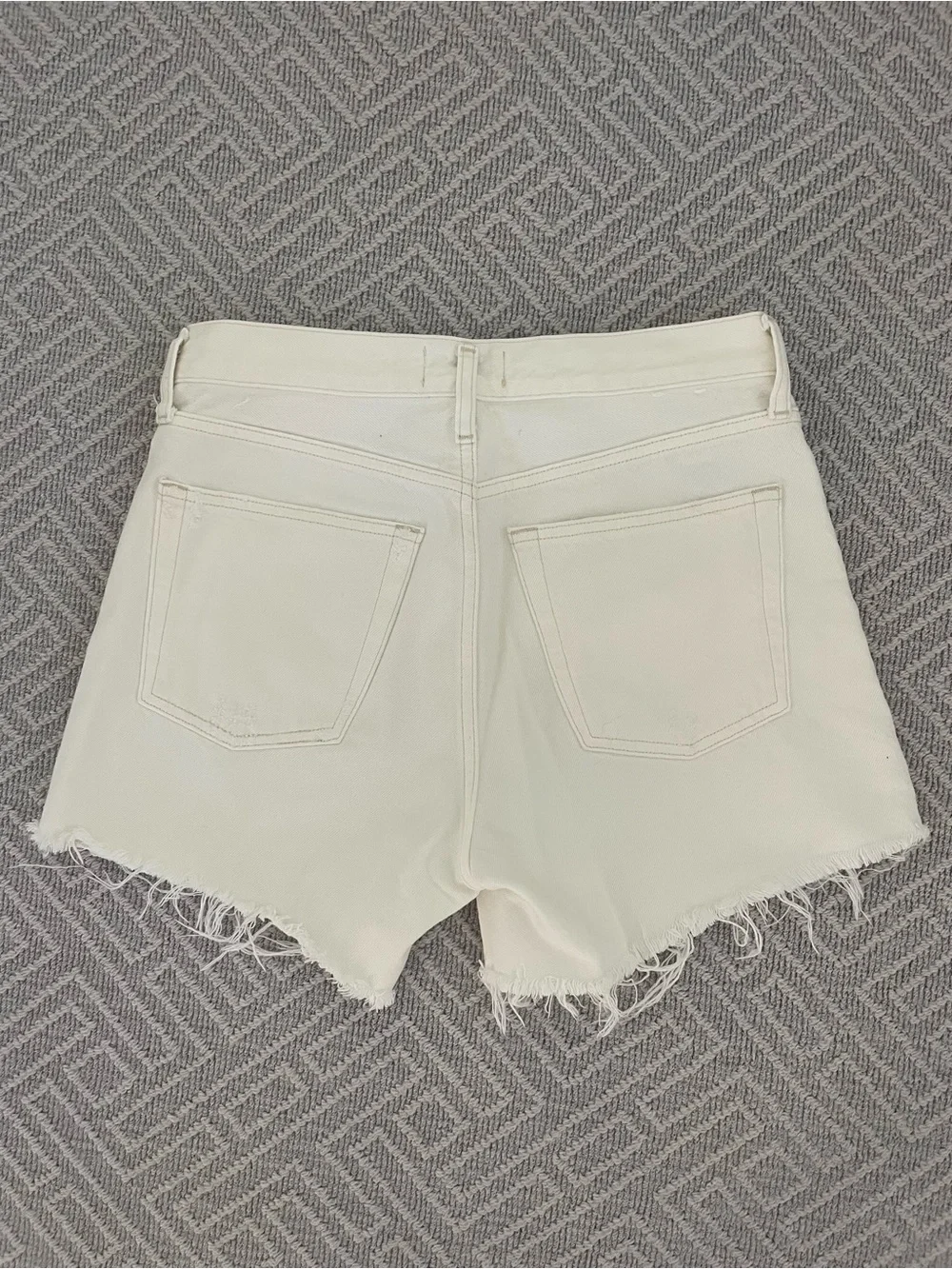 Agolde Parker Long Denim Shorts